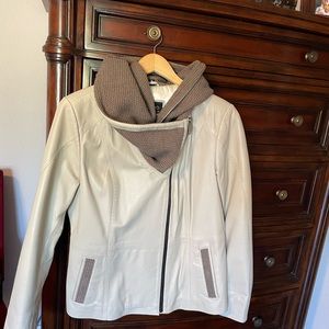 Satin Lined Leather Jacket